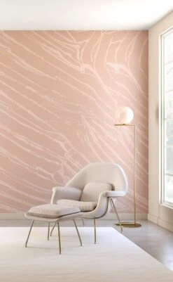 Dune© Mural Wallpaper In Clay -Drop It Modern Sales DuneMural Clay Finalpin