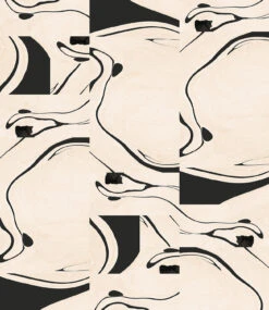 Magma© Wallpaper In Ebony -Drop It Modern Sales EBONY 9d24f4c8 bdb6 4ad7 8853 f227d5e2a010