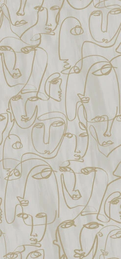 Femme© Wallpaper In Nude -Drop It Modern Sales FemmeMural Nude