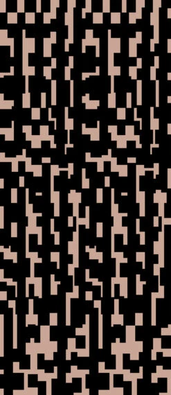 Mainframe© Wallpaper In Ferris + Black -Drop It Modern Sales Ferris Black 52