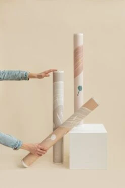 Untamed© Mural Wallpaper In Nude -Drop It Modern Sales GSD Watercolor 02 617f1be5 81ef 40d1 8167 d93475a5a1d4