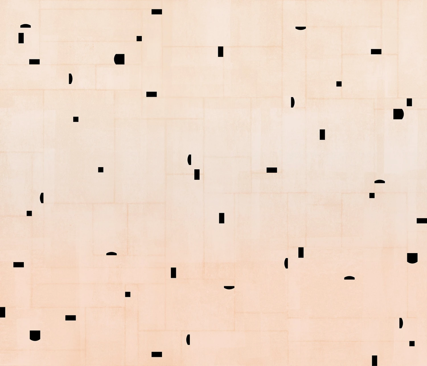 Geometrico© Wallpaper In Blush + Black 5 Geometrico© Wallpaper In Blush + Black - Image 5