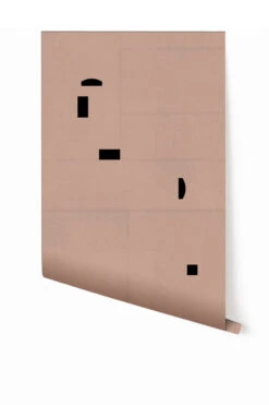 Geometrico© Wallpaper In Ferris + Black