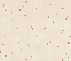 Geometrico© Wallpaper In Strawberry Kiss + Cremé -Drop It Modern Sales Geometrico 05YY Strawberry Kiss Creme diy 28