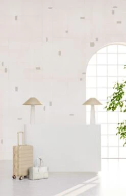 Geometrico© Wallpaper In Acid Wash -Drop It Modern Sales Geometrico Acid Wash rendering 02