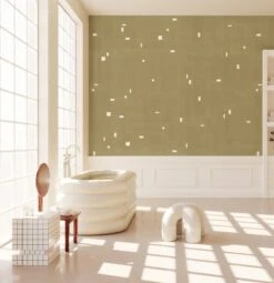 Geometrico© Wallpaper In Turtle 9 Geometrico© Wallpaper In Turtle -Drop It Modern Sales Geometrico Cabbagepatch Creme rendering 02