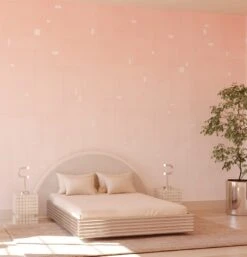 Geometrico© Wallpaper In Sweet Tart -Drop It Modern Sales Geometrico Sweet Tart Rendering 02