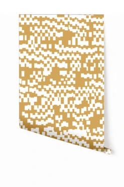 Pixel© Wallpaper In Golden Girl + Cremé
