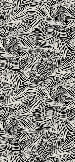 Hay Bale© Wallpaper In Alabaster -Drop It Modern Sales HAYBALE MURAL ALABASTER