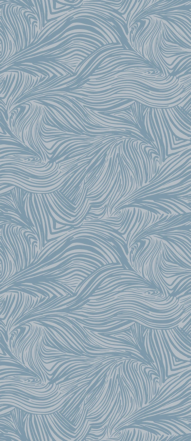 Hay Bale© Wallpaper In Cornflower 6 Hay Bale© Wallpaper In Cornflower - Image 6