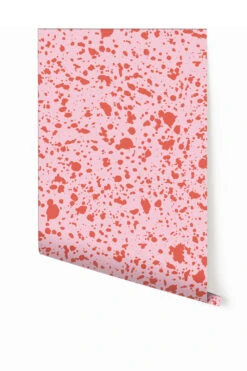 Appaloosa© Mural Wallpaper In Hollyhock