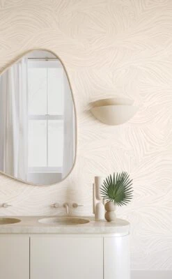 Hay Bale© Wallpaper In Milk -Drop It Modern Sales HayBaleMural Milk FinalCROP