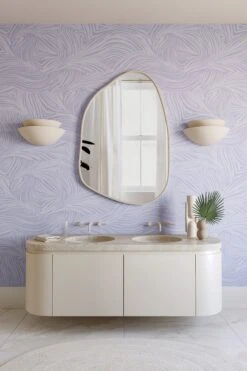 Hay Bale© Wallpaper In Silver Mist -Drop It Modern Sales HayBaleMural Silvermist FinalPIN