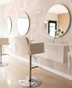 Famke© Mural Wallpaper In Sandstone -Drop It Modern Sales IMG 0022