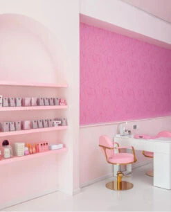 Bosom© Wallpaper In Pink -Drop It Modern Sales IMG 0027