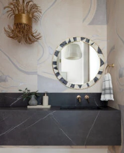 Magma© Wallpaper In Grey + Cremé -Drop It Modern Sales IMG 0029