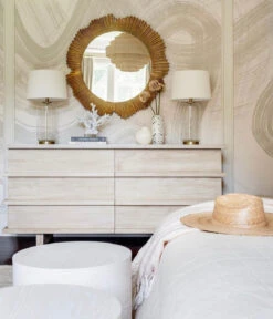 Sediment #1© Mural Wallpaper In Pistachio -Drop It Modern Sales IMG 0307