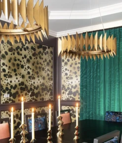 Sweet Spot© Wallpaper In Moss -Drop It Modern Sales IMG 0365