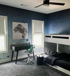 Geometrico© Wallpaper In Thunder -Drop It Modern Sales IMG 0386