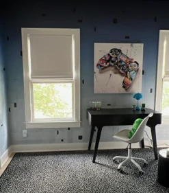 Geometrico© Wallpaper In Thunder -Drop It Modern Sales IMG 0388