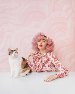 Sediment #2© Wallpaper In Blush -Drop It Modern Sales IMG 0790