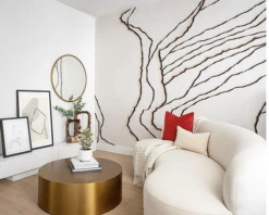 Burnt© Mural Wallpaper -Drop It Modern Sales IMG 0840