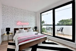 Dot To Dot© Wallpaper In Black + White -Drop It Modern Sales IMG 1270