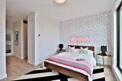 Dot To Dot© Wallpaper In Black + White -Drop It Modern Sales IMG 1276