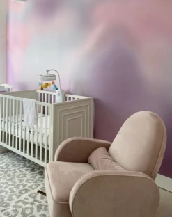 Electricity© Mural Wallpaper In Purple Haze -Drop It Modern Sales IMG 1441