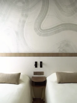 Sediment #1© Mural Wallpaper In Pistachio -Drop It Modern Sales IMG 2602