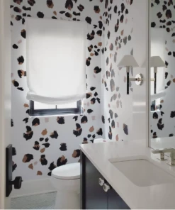 Kitten© Wallpaper In Blush -Drop It Modern Sales IMG 4285