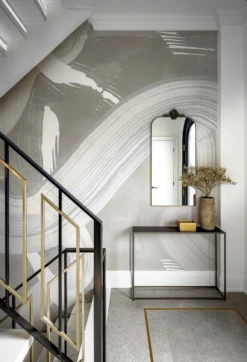 Untamed© Mural Wallpaper In Cement -Drop It Modern Sales IMG 4345