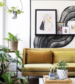 Sediment #4© Mural Wallpaper In Black + Ecru -Drop It Modern Sales IMG 4542