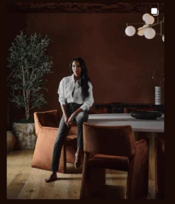 Heavenly© Mural Wallpaper In Red Rock -Drop It Modern Sales IMG 5096 1