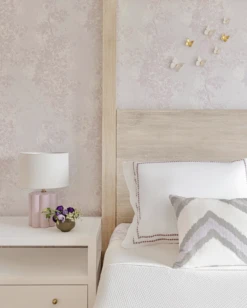 Prairie Fleur© Wallpaper In Lavender -Drop It Modern Sales IMG 5127