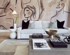 Famke© Mural Wallpaper In Earth 18 Famke© Mural Wallpaper In Earth -Drop It Modern Sales IMG 6034