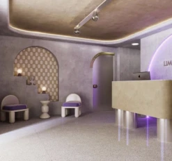 Pillbox© Wallpaper In Cremé -Drop It Modern Sales IMG 6503