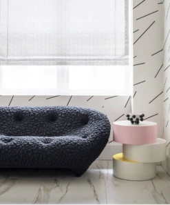 Bang Dem Sticks© Wallpaper In Black -Drop It Modern Sales IMG 6848