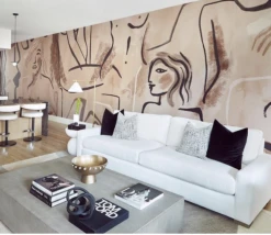 Famke© Mural Wallpaper In Earth 19 Famke© Mural Wallpaper In Earth -Drop It Modern Sales IMG 7015