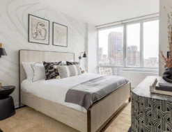 Dune© Mural Wallpaper In White -Drop It Modern Sales IMG 7739