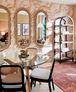 Sediment #2© Wallpaper In Mustard -Drop It Modern Sales IMG 7816