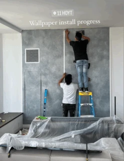 Heavenly© Mural Wallpaper In Igloo -Drop It Modern Sales IMG 9578