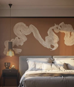 Abstract Art© Mural Wallpaper In Coco -Drop It Modern Sales IMG 9708