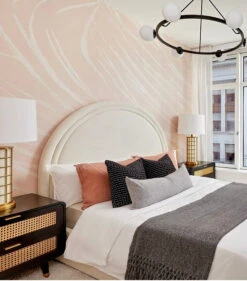 Dune© Mural Wallpaper In Petal -Drop It Modern Sales IMG 9980