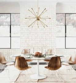 Camino Real© Wallpaper In Nude -Drop It Modern Sales Indian cheif finaleditweb