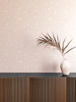 Ink Drop© Wallpaper In Blush -Drop It Modern Sales Ink drop petal 2