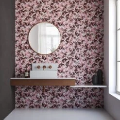 Iris© Wallpaper In Chinatown -Drop It Modern Sales Iris 3Chinataownfinal