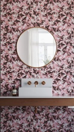 Iris© Wallpaper In Chinatown -Drop It Modern Sales Iris 3Chinataownfinalcrop