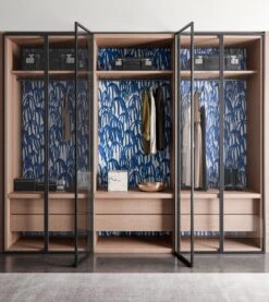 Kelp© Wallpaper In Blue -Drop It Modern Sales Kelp Blue Final