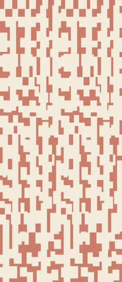Mainframe© Wallpaper In Strawberry Kiss + Cremé -Drop It Modern Sales Kiss Creme 52